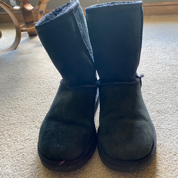 Black suede Uggs black size 6 - Picture 4 of 7